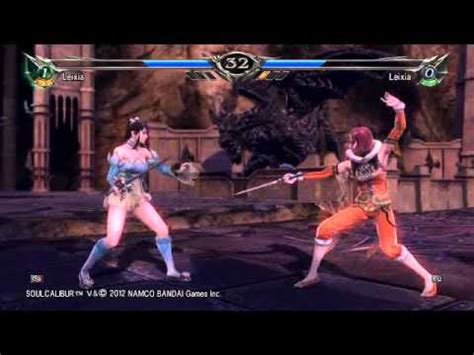 Soul Calibur V Online 29 Leixia Vs Leixia YouTube