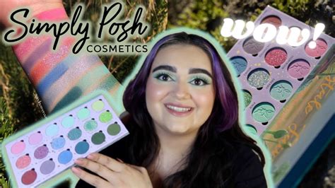 Simply Posh Cosmetics Fairytale Fairies Collection Review Youtube