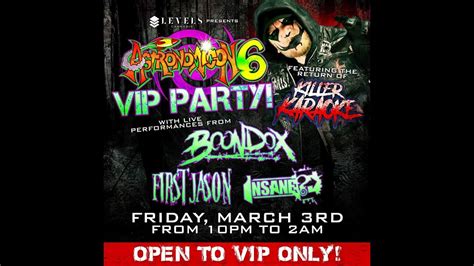 Boondox Red Mist Astronomicon 6 VIP Party 3 3 23 Livonia MI YouTube