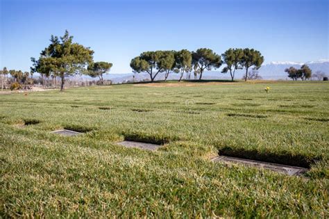 Riverside National Cemetery Editorial Stock Photo - Image of national ...