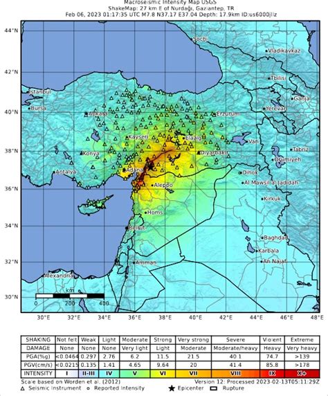 Sehr Schweres Erdbeben In Der T Rkei Und Syrien Am Thomas