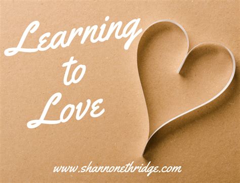 Learning To Love Official Site For Shannon Ethridge Ministries