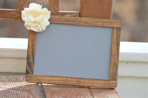 Framed Chalkboard Sign, Wood Chalkboard, Rustic Wedding Chalk Board Sign, 5x7 - Etsy