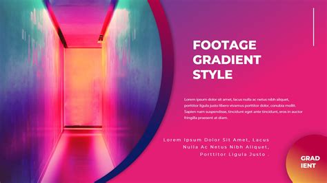 Footage Gradient - Beautiful Creative Google Slides, Presentation Templates