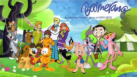 Boomerang favorite shows of (2011-2013) by ewanlow2007 on DeviantArt