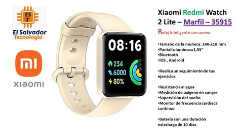 Xiaomi Redmi Watch Lite Marfil