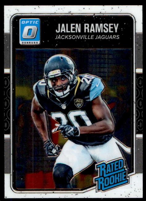 2016 Donruss Optic Rated Rookies 171 Jalen Ramsey Jacksonville Jaguars