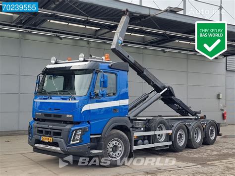 Volvo FMX 500 8X2 NL Truck VDL S 30 6400 VEB Lift Lenkachse Navi Euro