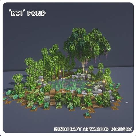 Minecraft Builds And Tutorials On Instagram Awesome Minecraft Koi