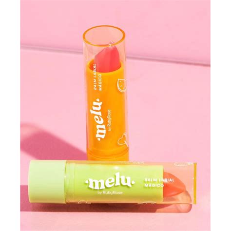 Balm Labial Magico Rr Lips Melu Rubyrose Shopee Brasil