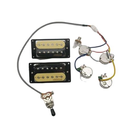 Upgrade Wilkinson Humbucker Pickups 4C Conductor With Wiring Harness