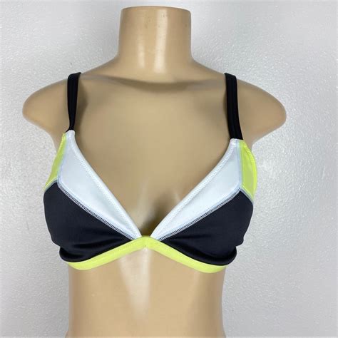 Victoria S Secret Neo Triangle Padded Bikini Top Gem