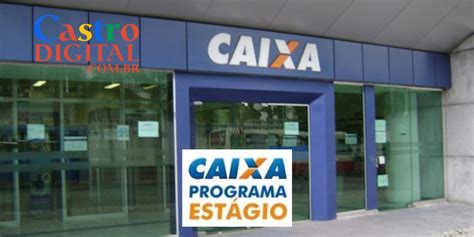 Inscri O Em Seletivo De Est Gio Na Caixa Castro Digital