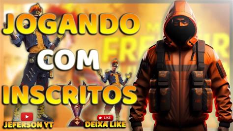 Free Fire Ao Vivo Vem Jogar Comigo Vem Pra Live Free