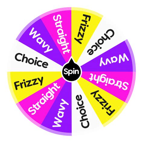 Hair Texture Spin The Wheel Random Picker