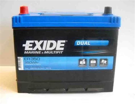 Exide 80Ah 510A Dual Er350 Dc Opinie I Ceny Na Ceneo Pl