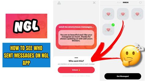 How To See Who Sent Message On NGL App How To Check Who Sent