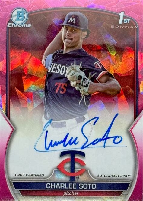 Charlee Soto Bowman Draft Sapphire Edition Cda Cs Chrome Prospect