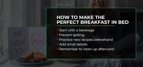 How To Make The Perfect Breakfast In Bed