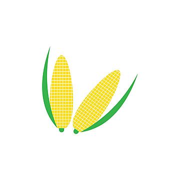 Corn Icon Logo Vector Harvest Farm Design Vector, Harvest, Farm, Design ...