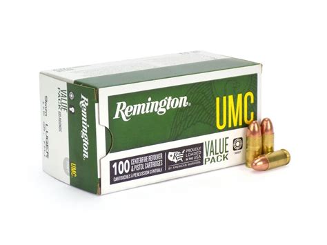 Buy Remington Umc 9mm Luger 115gr 100rnd Full Metal Jacket Handgun Ammo