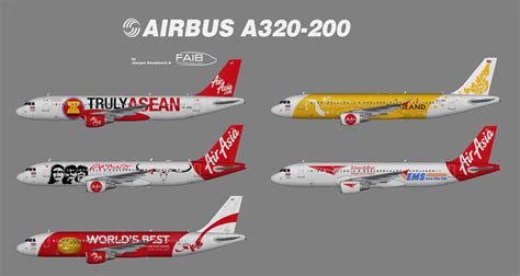 Thai AirAsia Specials Juergen S Paint Hangar Airbus Airline Logo