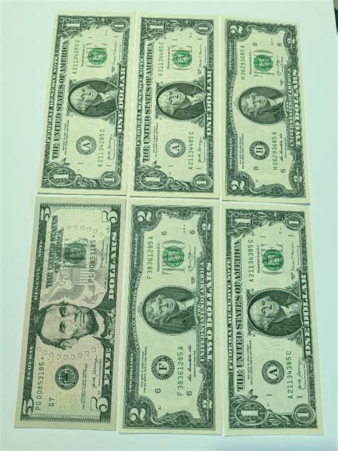 Banknoty Dolar Usa Du Y Zestaw Unc X Szt Byto Kup Teraz Na