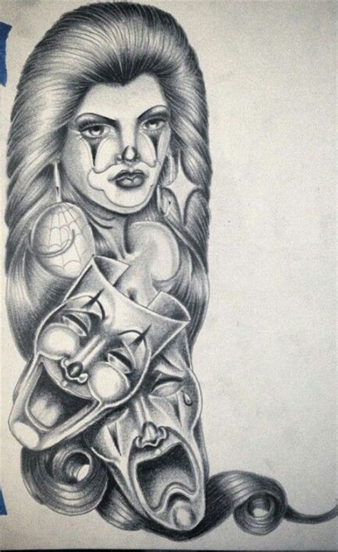 Chicano Lowrider Art Drawings