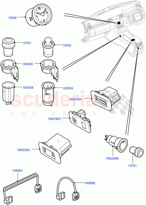 Instrument Panel Related Parts V FROMAA000001 Parts For Land Rover