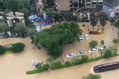 Cronaca Meteo Cina Piogge Torrenziali Nel Sud Del Paese Alluvionata