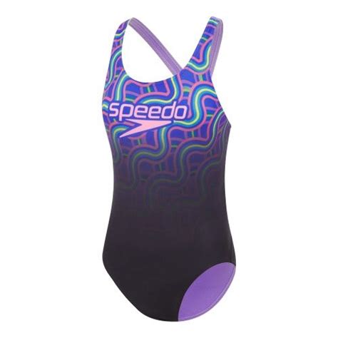 Speedo Girls Powerstike Leaderback Openback