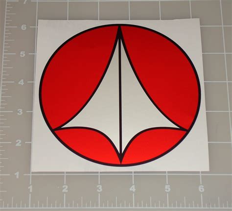 Macross Robotech Un Spacy Logo Emblem Symbol Insignia Car