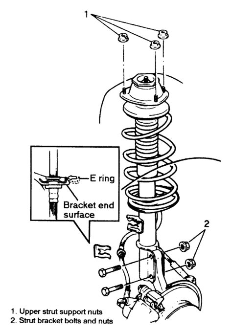 Repair Guides Front Suspension Strut Macpherson Strut Assembly