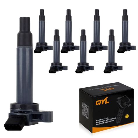 Buy Qyl Pack Of 8pcs Ignition Coils Compatible With Toyota 4runner Land Cruiser Sequoia Tundra