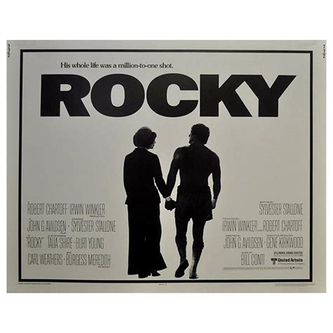 Rocky 1976 Poster For Sale At 1stdibs Rocky 1 Poster Rocky Poster