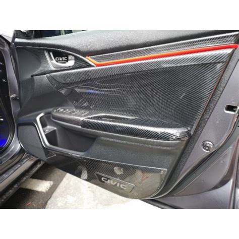 HONDA CIVIC FC 2016 2020 INNER Door Panel Carbon Cover Shopee Malaysia