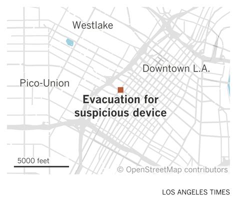 Suspicious object cleared after downtown L.A. evacuations - Los Angeles ...