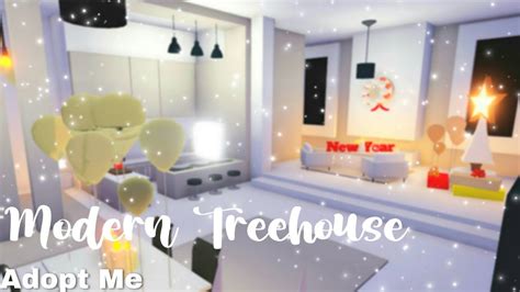 Modern Treehouse Adopt Me Speed Build | New Year's Special | Adopt Me ...