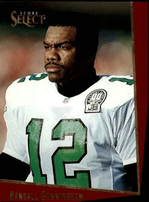 1993 Select 27 Randall Cunningham NM MT The Stadium Beckett