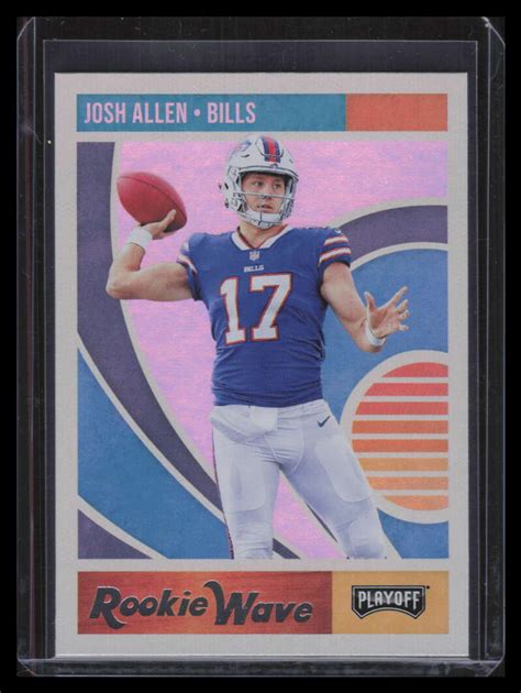 Sold 139983 2018 Playoff Rookie Wave 4 Josh Allen Sportsnut Cards