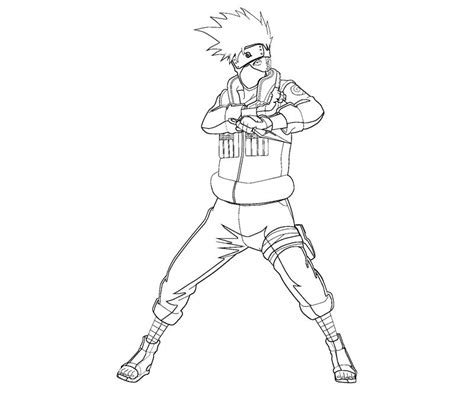 Naruto Para Colorear Pintar E Imprimir