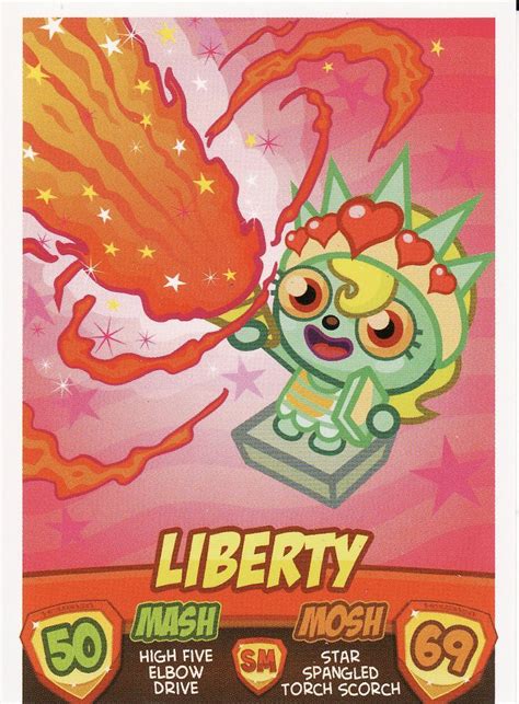 Moshi Monsters Mash Up Trading Cards Series Liberty On Ebid United