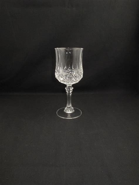 Set Options Cristal D Arques Durand Water Goblet Drinkware Longchamp