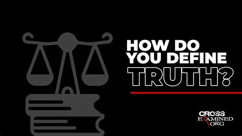 How do you define truth? - YouTube