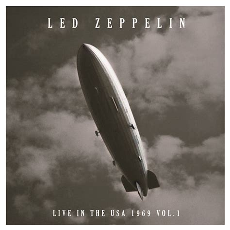 Led Zeppelin Lp Live In The Usa 1969 Vol 1 2lp Vinyl