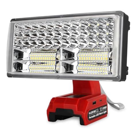 Cordless Led Work Light Milwaukee Waxpar 18w 900lm 2000lm Jobsite Light