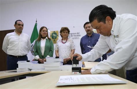 Congreso De Yucatán Recibió El Paquete Fiscal 2020 Progresohoy