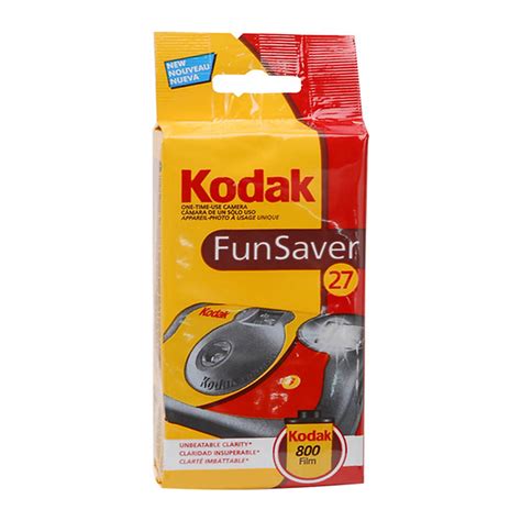 Kodak Powerflash Funsaver Mm One Time Use Disposable Camera Iso