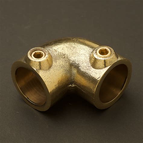 34mm One Inch Solid Brass Elbow Fitting