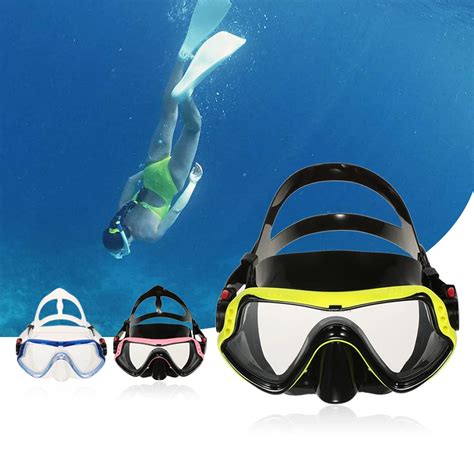 Uv Protection Anti Fog Diving Mask Single Window Snorkeling Mask